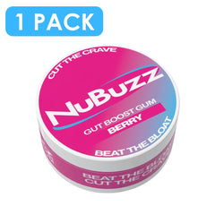 NuBuzz Gut Boost Gum - 1 pack - Cut the Crave Beat the Bloat